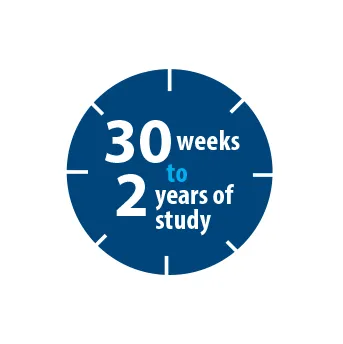Infographic - 30 years to 2 years of study