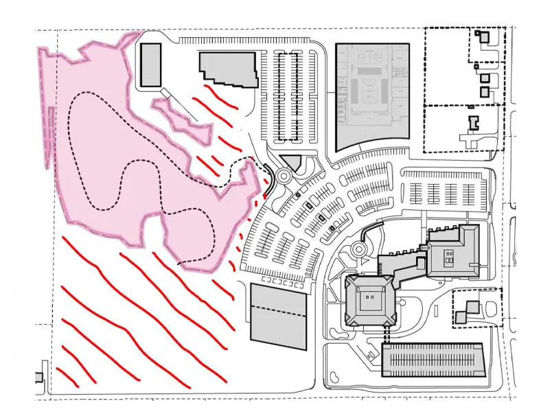 Wetland Edge Maintenance Location