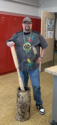 Sam Anglin, Indigenous Chef &amp; Traditional Food Educator at Saginaw Chippewa Tribal College