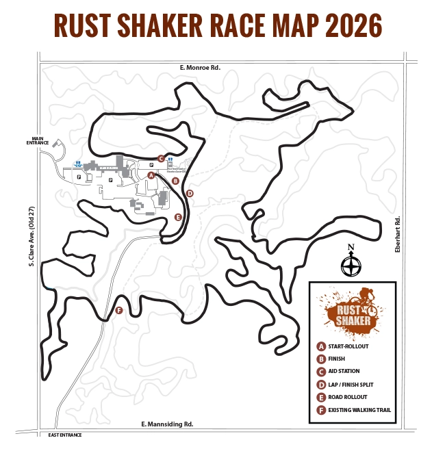 Rust Shaker Race Map 2026