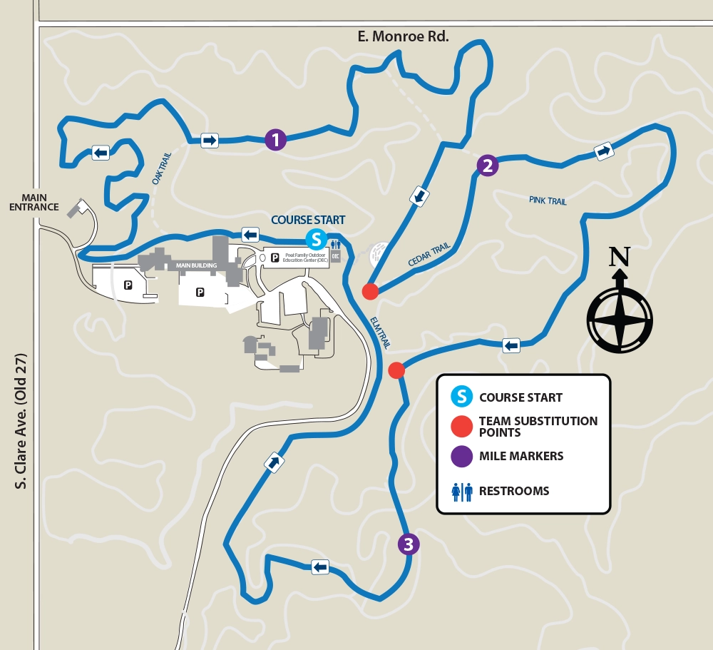 Strides of Honor 2026 Course Map