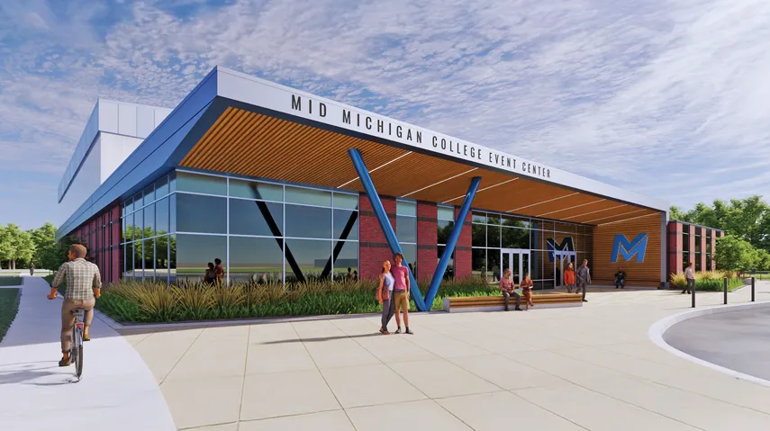 Event Center Rendering