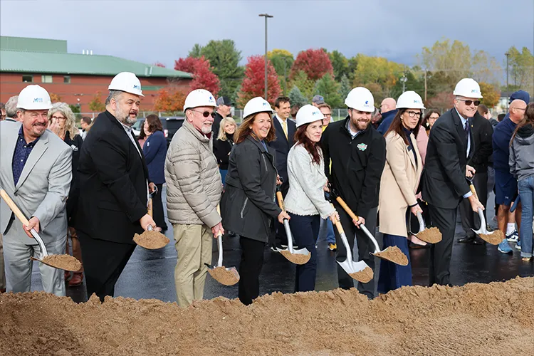 event center groundbreaking