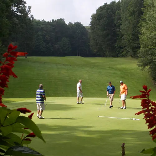 Golfers at Snow Snake Ski & Golf