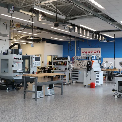Advanced Manufacturing Lab at the Morey Technical Education Center