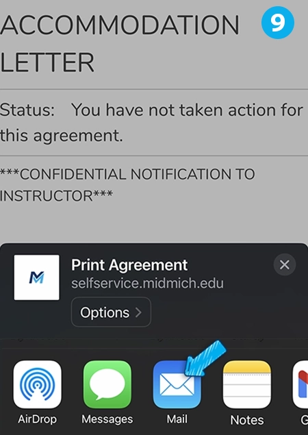 Select Recipients screenshot