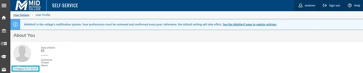 Your unique access code is your Colleague ID