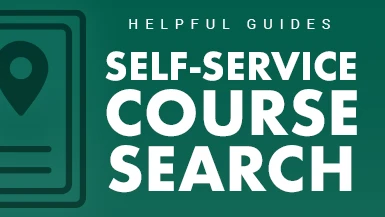 self-service course search guide