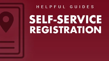 self-service registration guide