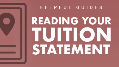 reading your tuition statement guide