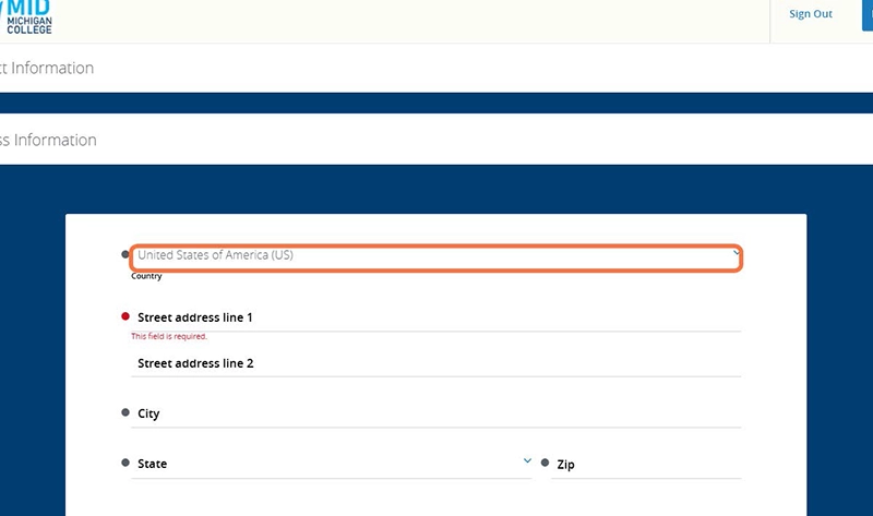Complete Address Info