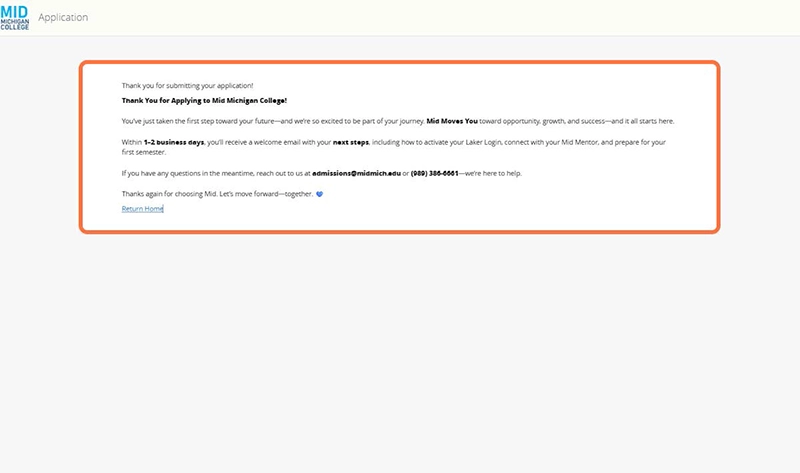 Review Confirmation Email