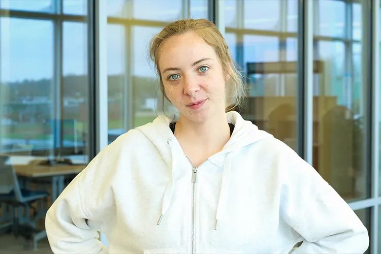 Student Megan Little