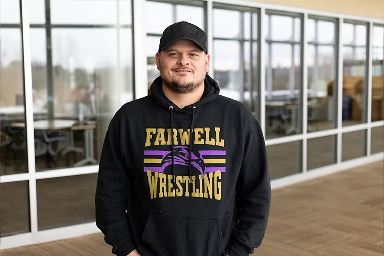 Mid Michigan College Student Ryan Cutler Portrait